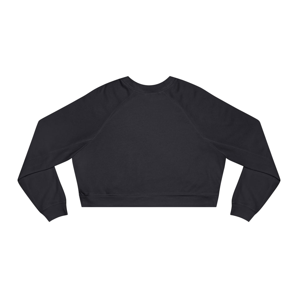 Touch of Christ | Cropped Fleece Pullover | Pearl White Type