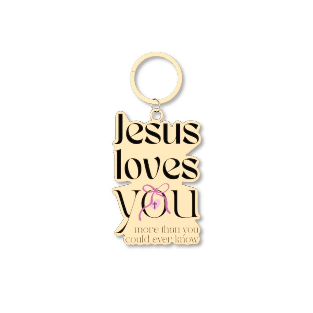 Jesus Loves You | Keychain