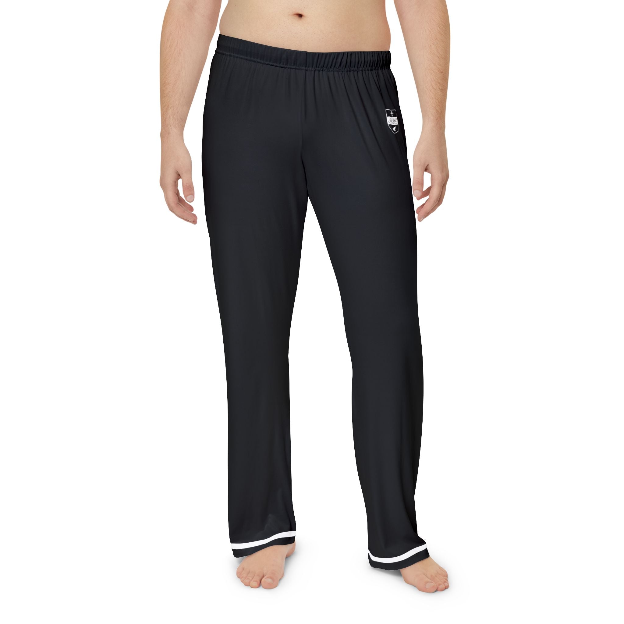 Touch of Christ Crest | Pajama Bottoms | Bold Black