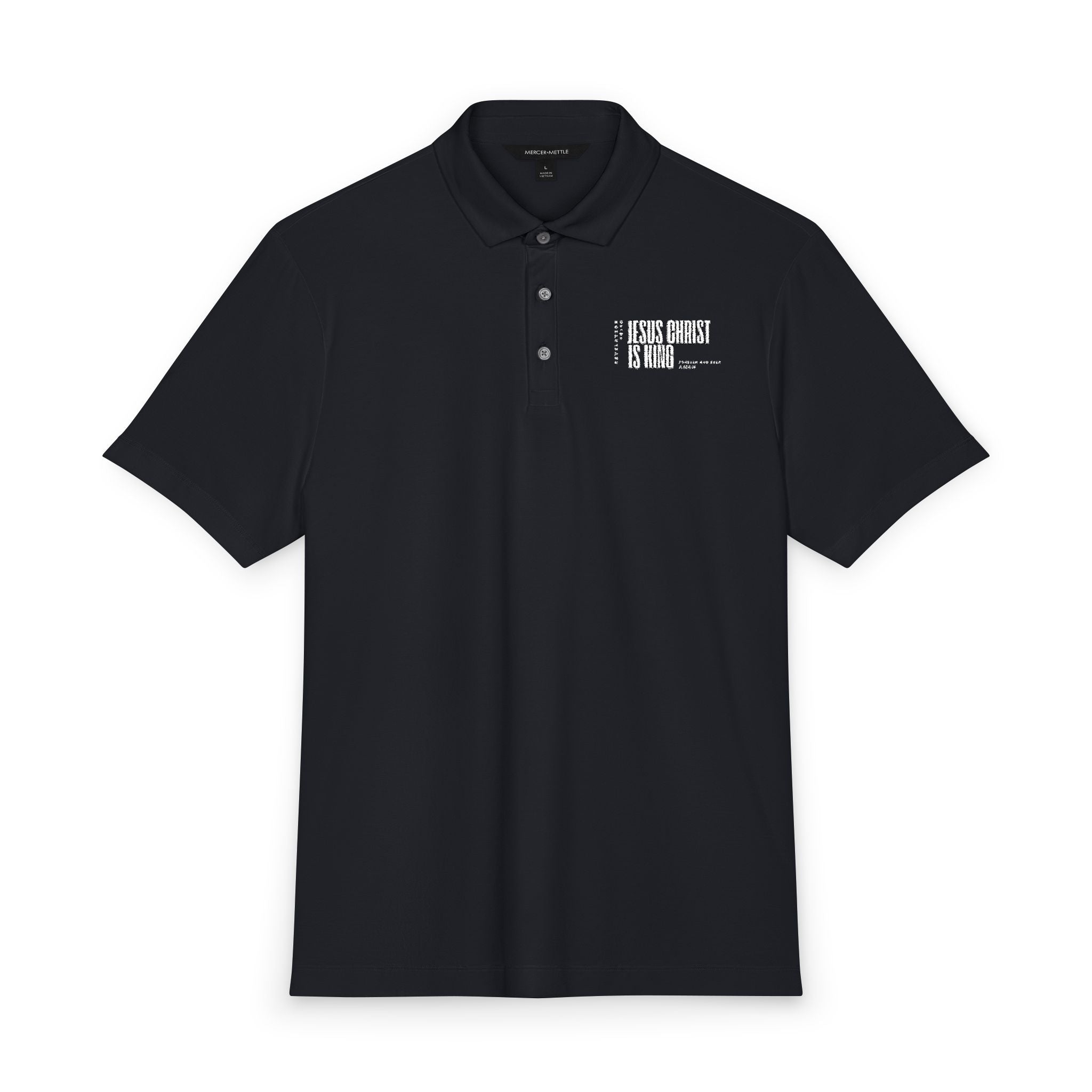 Jesus Is King | Mens Polo