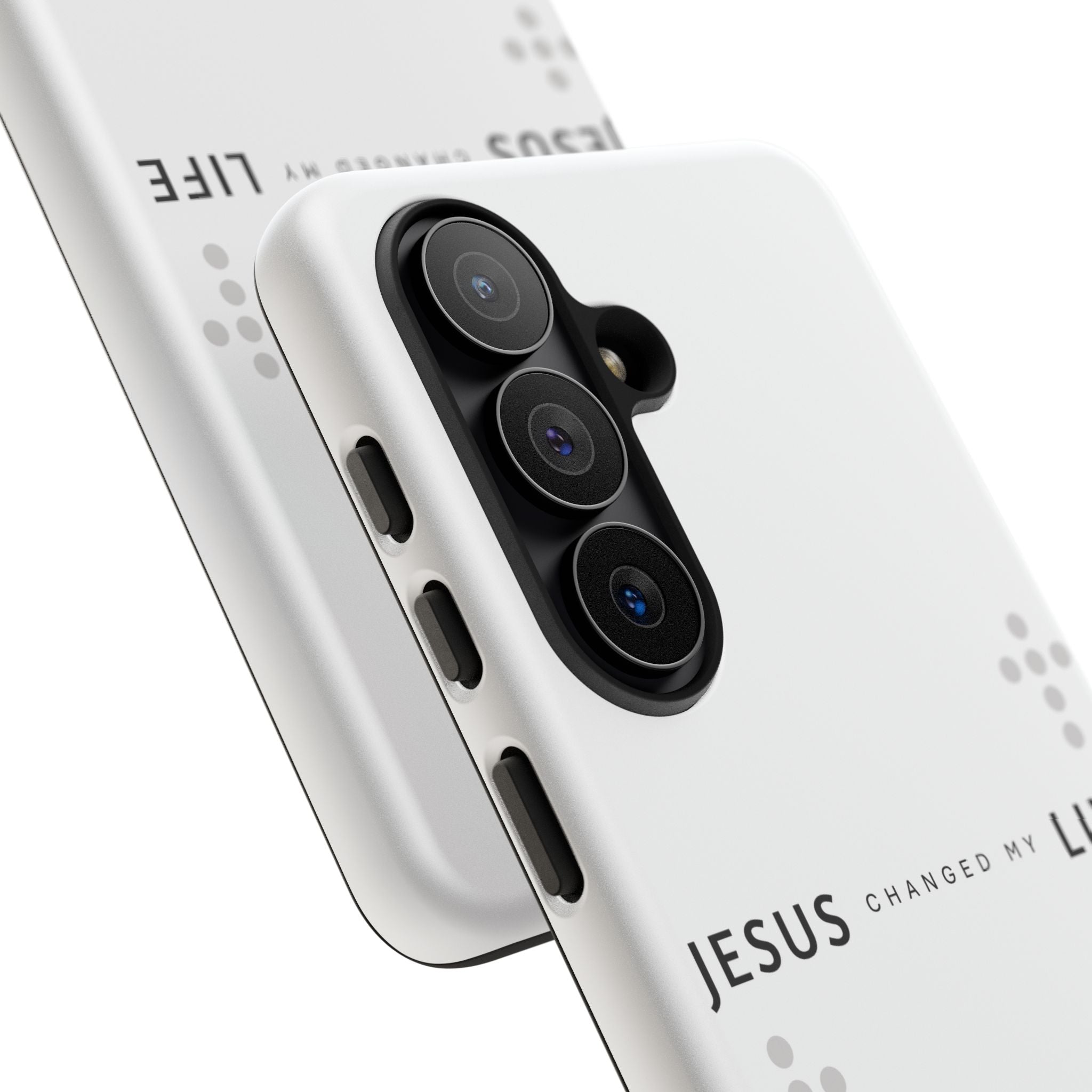 Jesus Changed My Life | Galaxy S26 Case | Pearl White