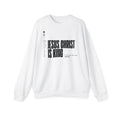 Jesus Is King | Mens Sweatshirt | White