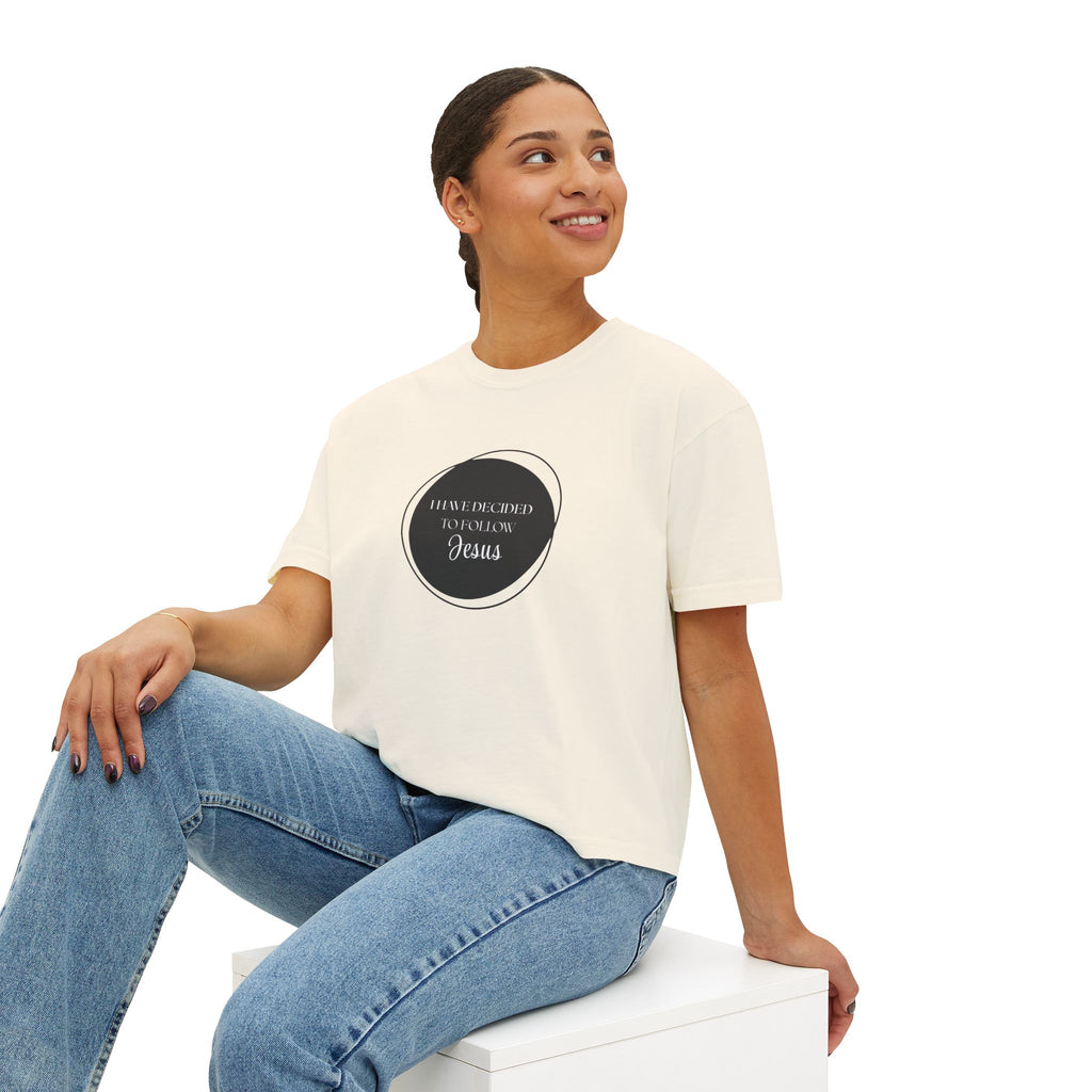 I Have Decided | Women's Boxy Tee | Ivory