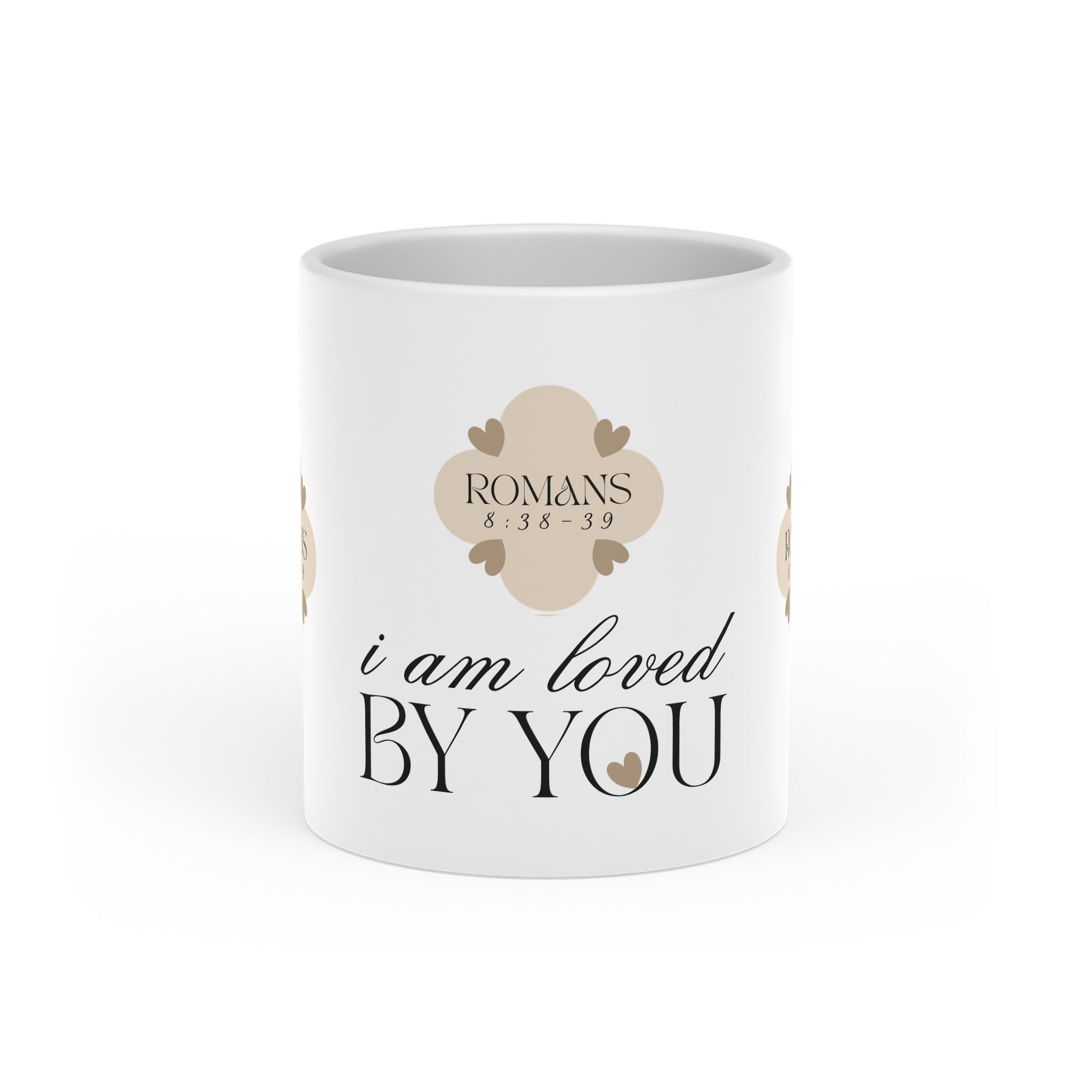 I Am Loved by You | Coffee Mug | Sandy Brown