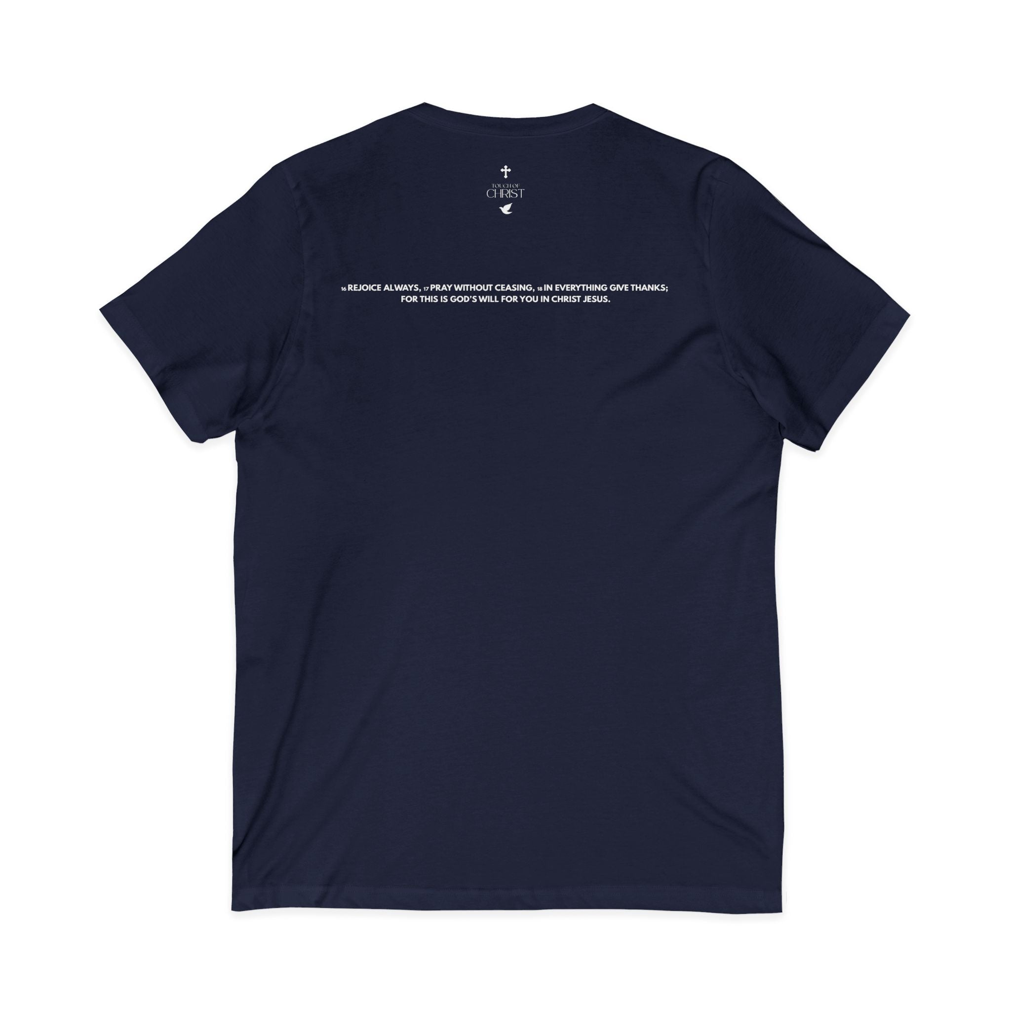 Keep Praying | Mens Tee - Bold Black | V Neck