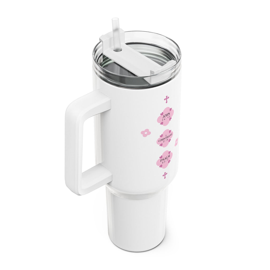 In Love with Jesus | Tumbler | Precious Pink, 40oz.