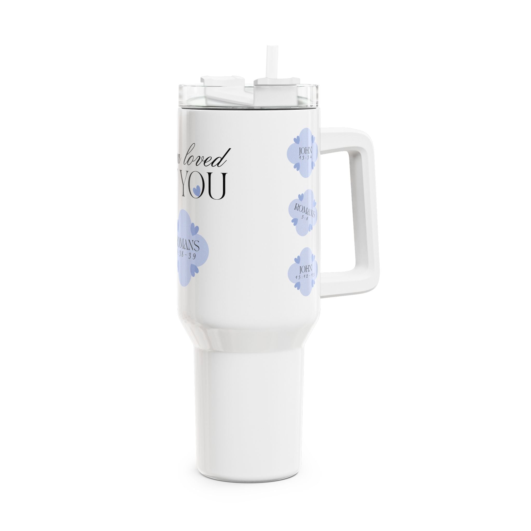 I Am Loved | Tumbler | Sky Blue, 40oz.