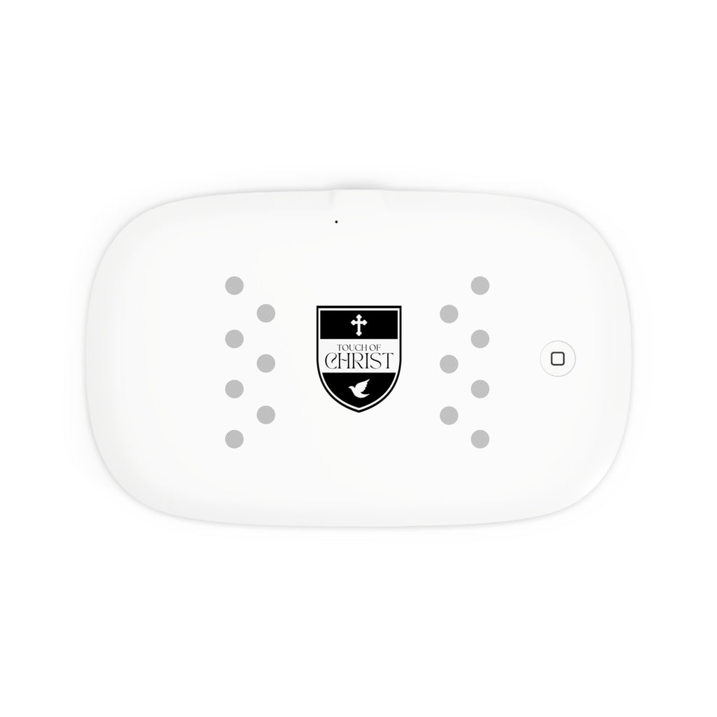 Touch of Christ Crest | UV Phone Sanitizer and Wireless Charging Pad