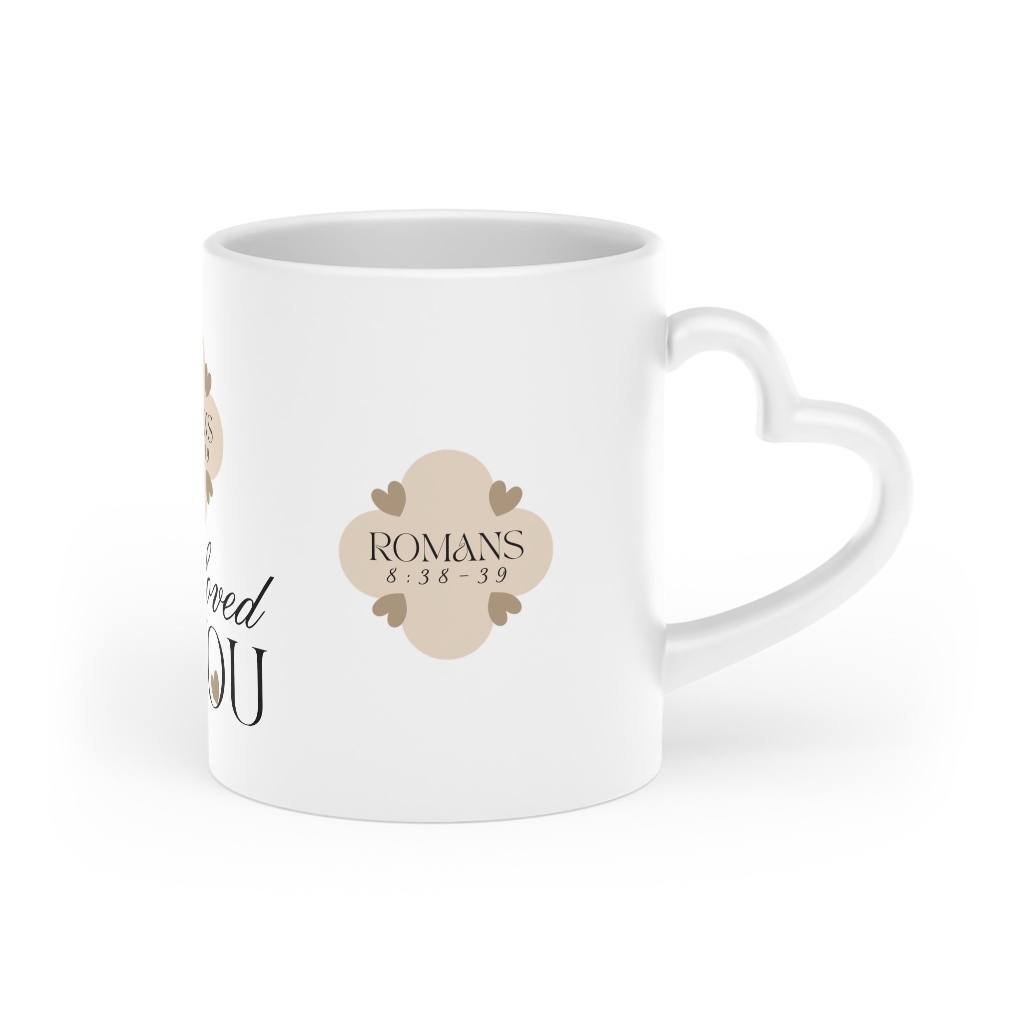 I Am Loved by You | Coffee Mug | Sandy Brown