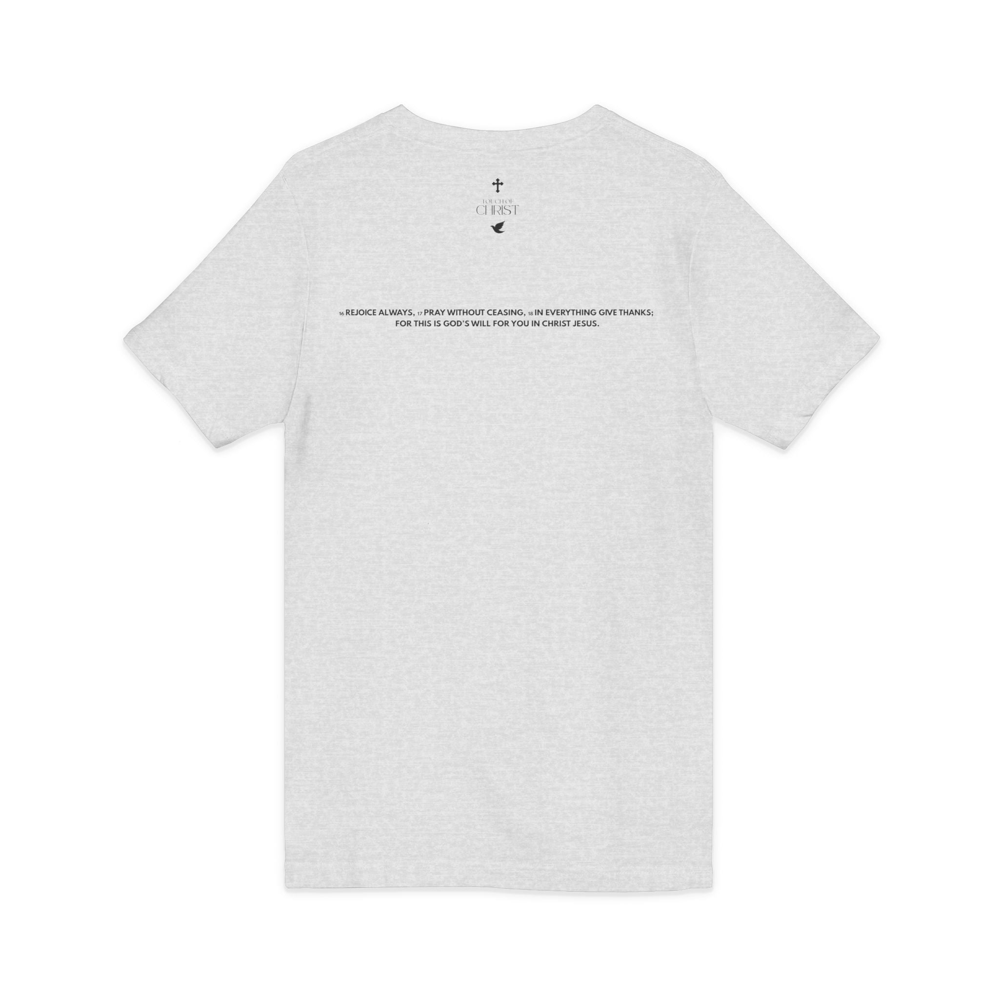 Keep Praying | Mens White Tee | V Neck