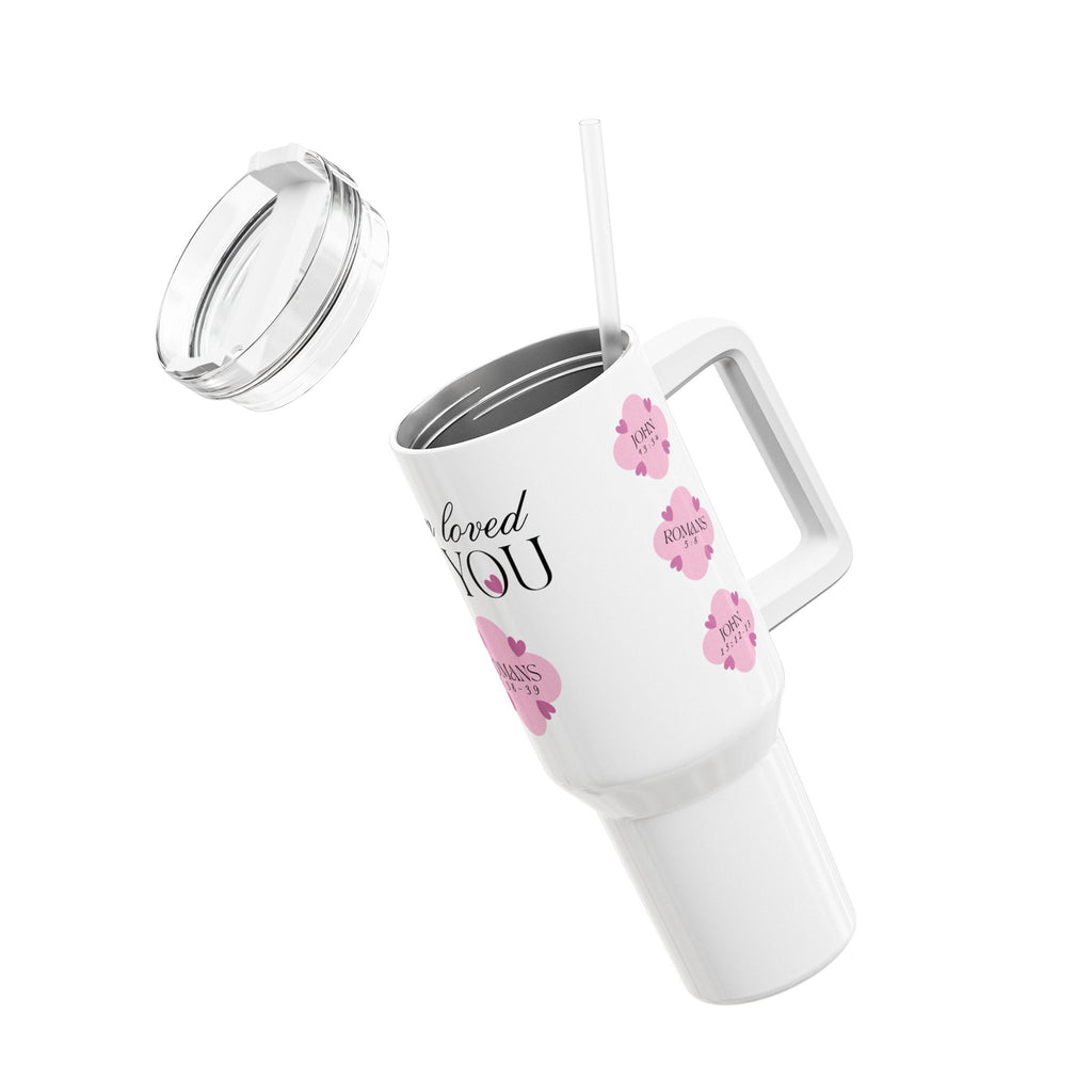 I Am Loved | Tumbler | Precious Pink, 40oz.