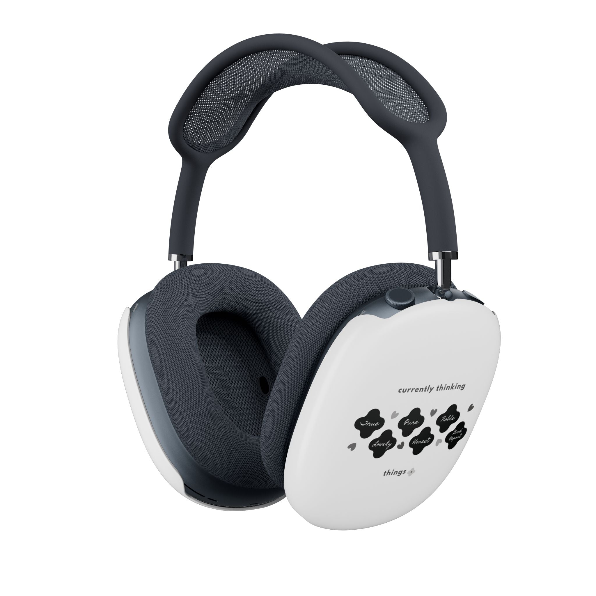 Philippians 4:8 | AirPod Max Hard Case | Pearl White