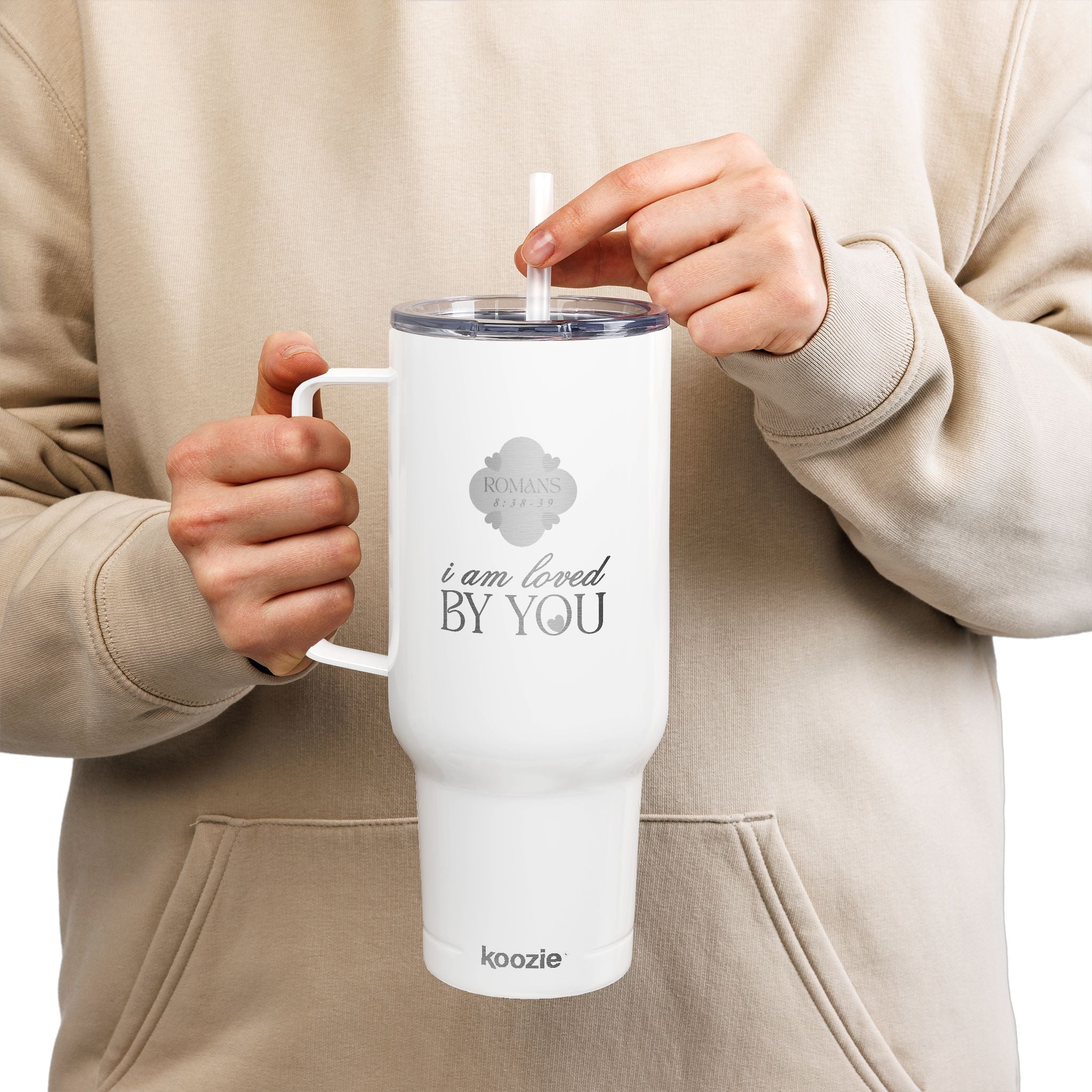 I Am Loved by You | 40oz Tumbler | Metallic