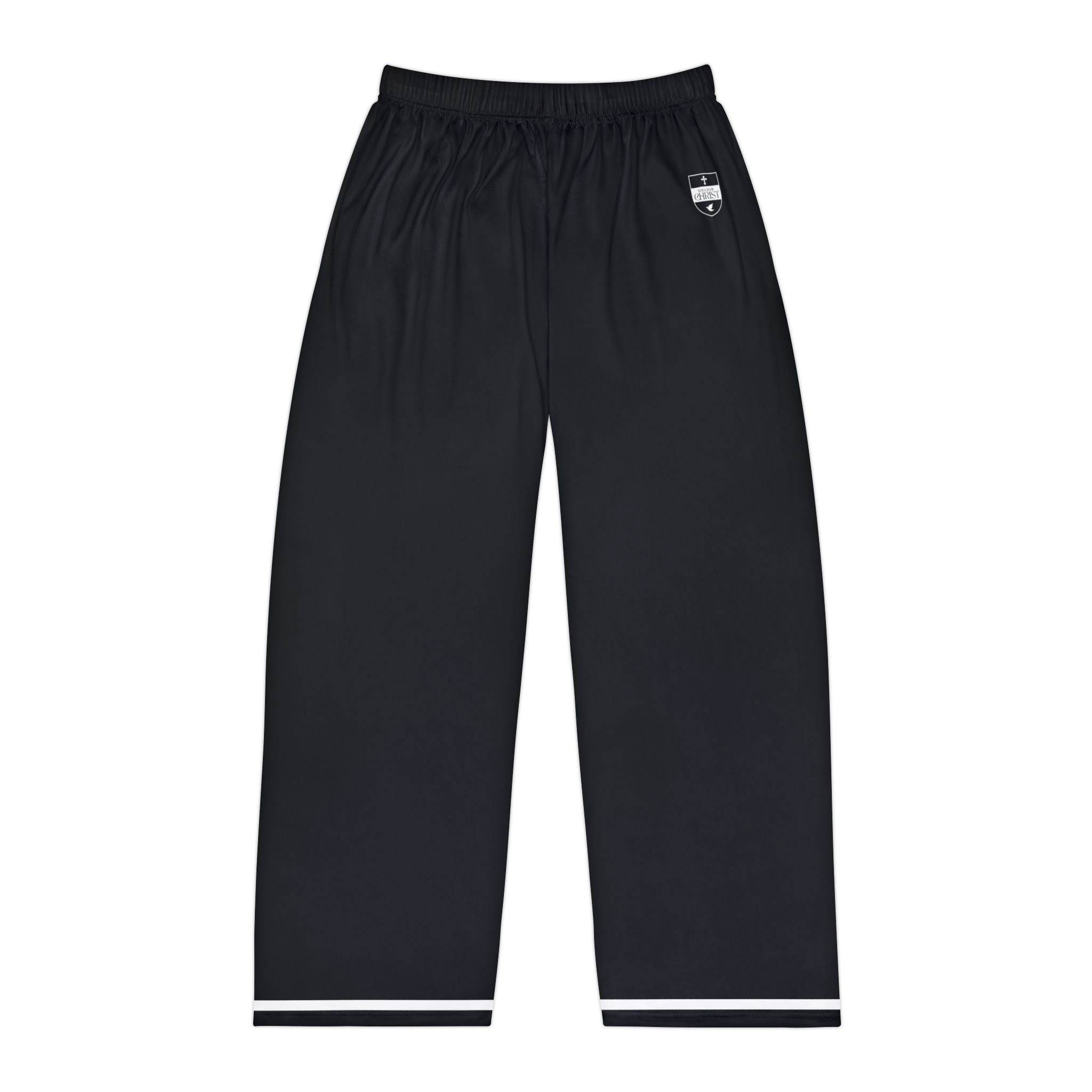 Touch of Christ Crest | Pajama Bottoms | Bold Black