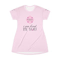 I Am Loved By You | Womens Pajama Tshirt Dress | Precious Pink
