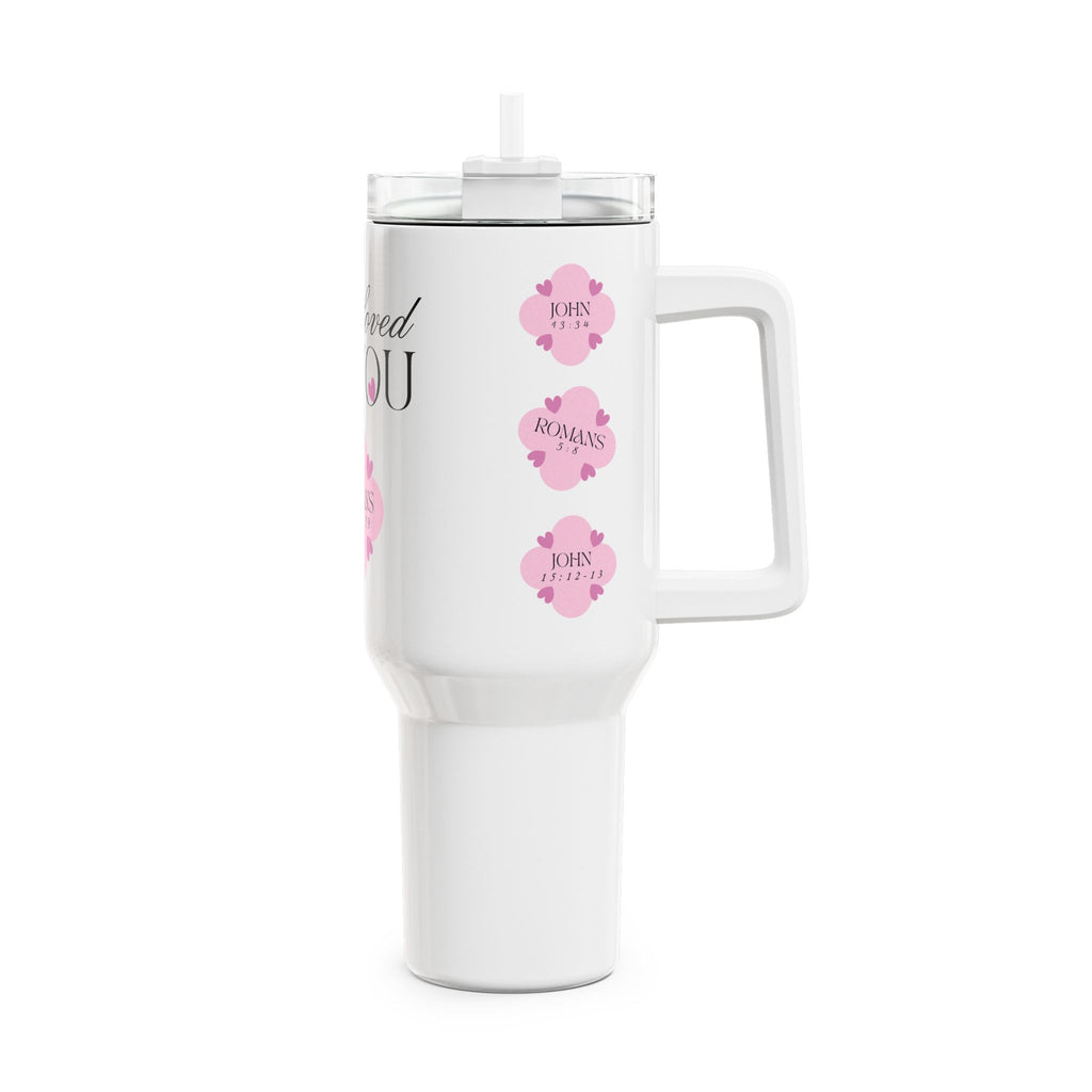I Am Loved | Tumbler | Precious Pink, 40oz.