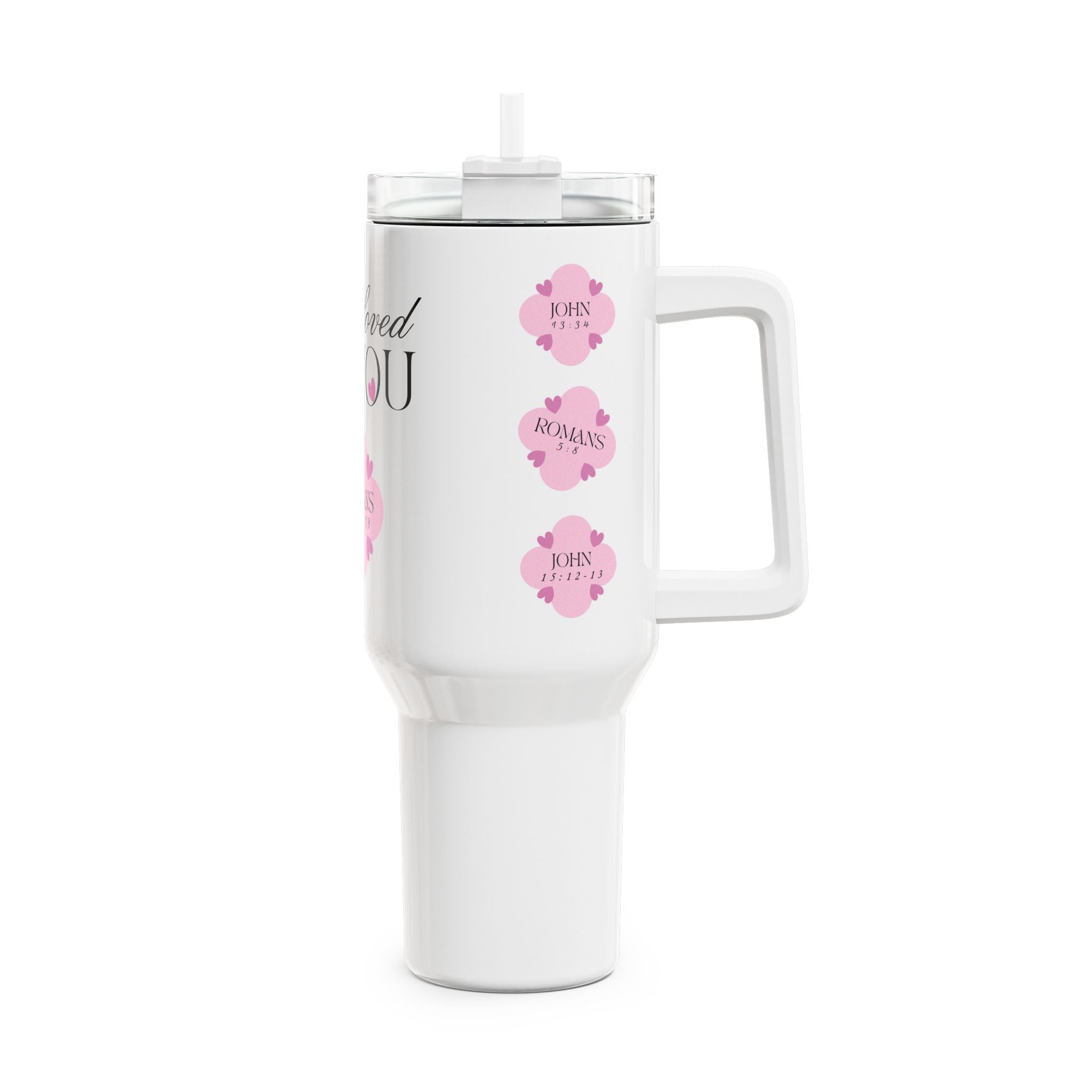 I Am Loved | Tumbler | Precious Pink, 40oz.
