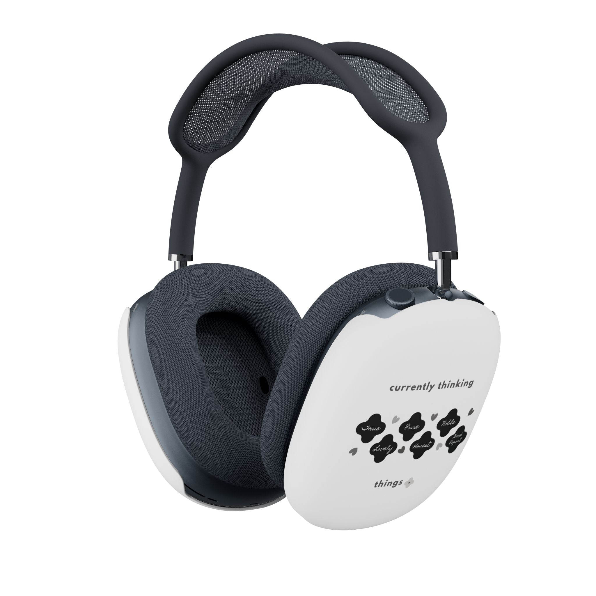 Philippians 4:8 | AirPod Max Hard Case | Pearl White