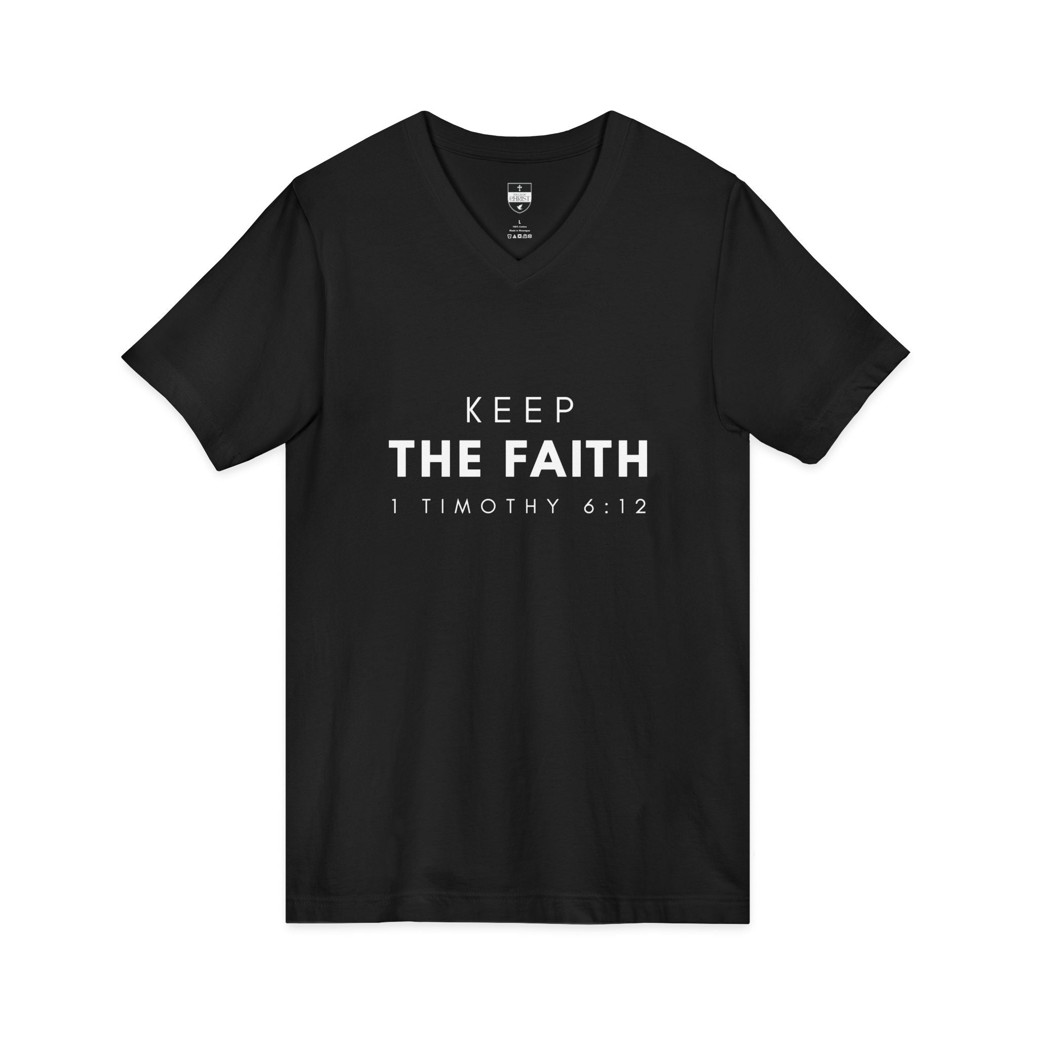 Keep the Faith| Mens Tee - Multi-colors | V Neck