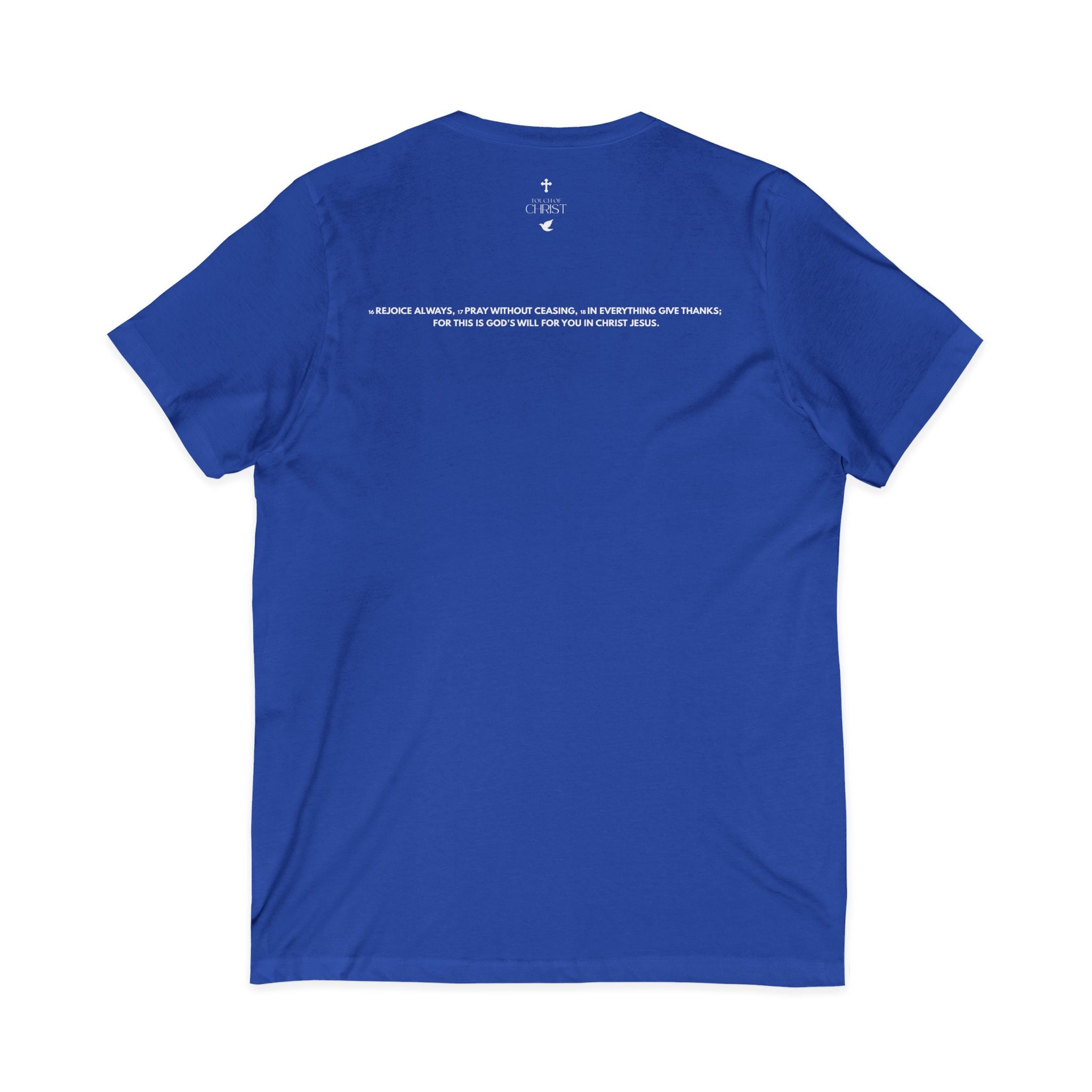 Keep Praying | Mens Tee - Bold Black | V Neck
