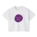 I Have Decided | Womens Boxy Tee | Royal Purple