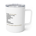 Keep the Faith | Insulated Mug, 10oz.