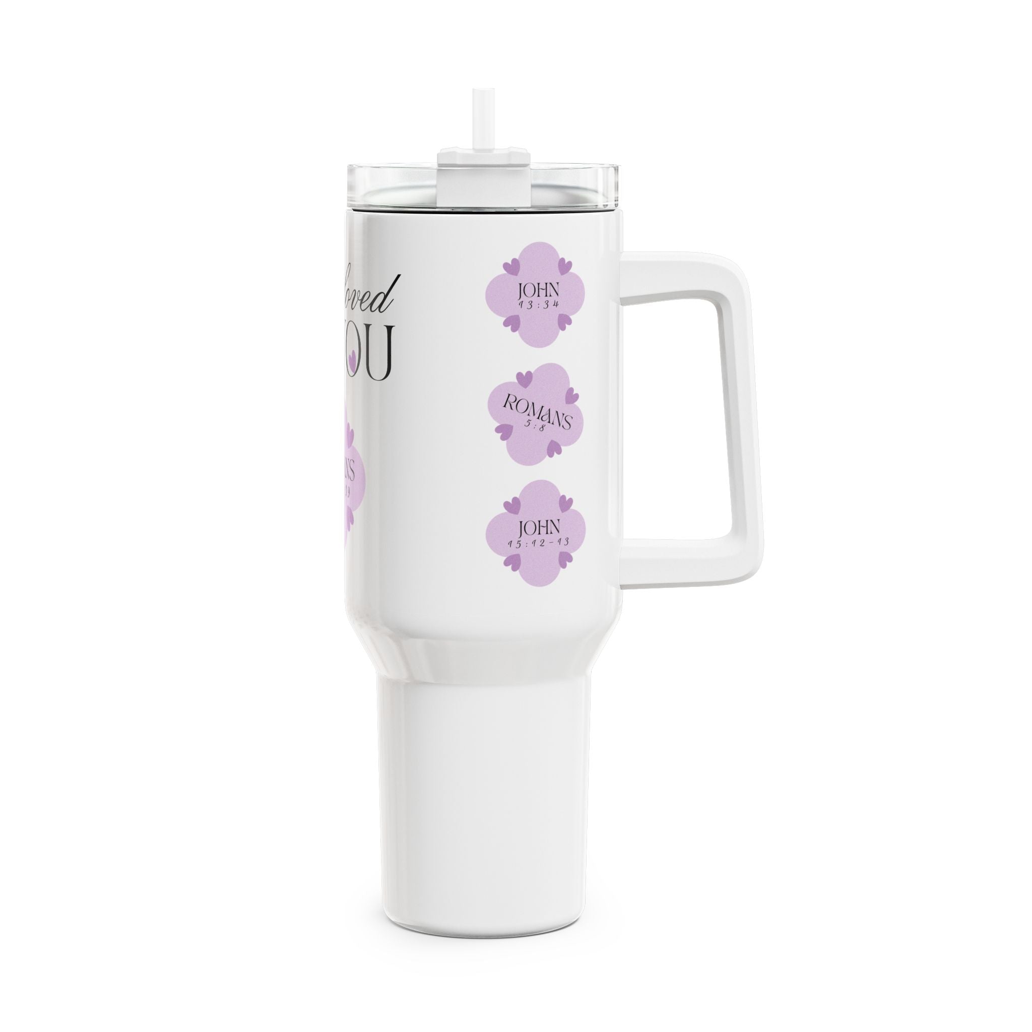 I Am Loved | Tumbler | At Peace Lavender, 40oz.