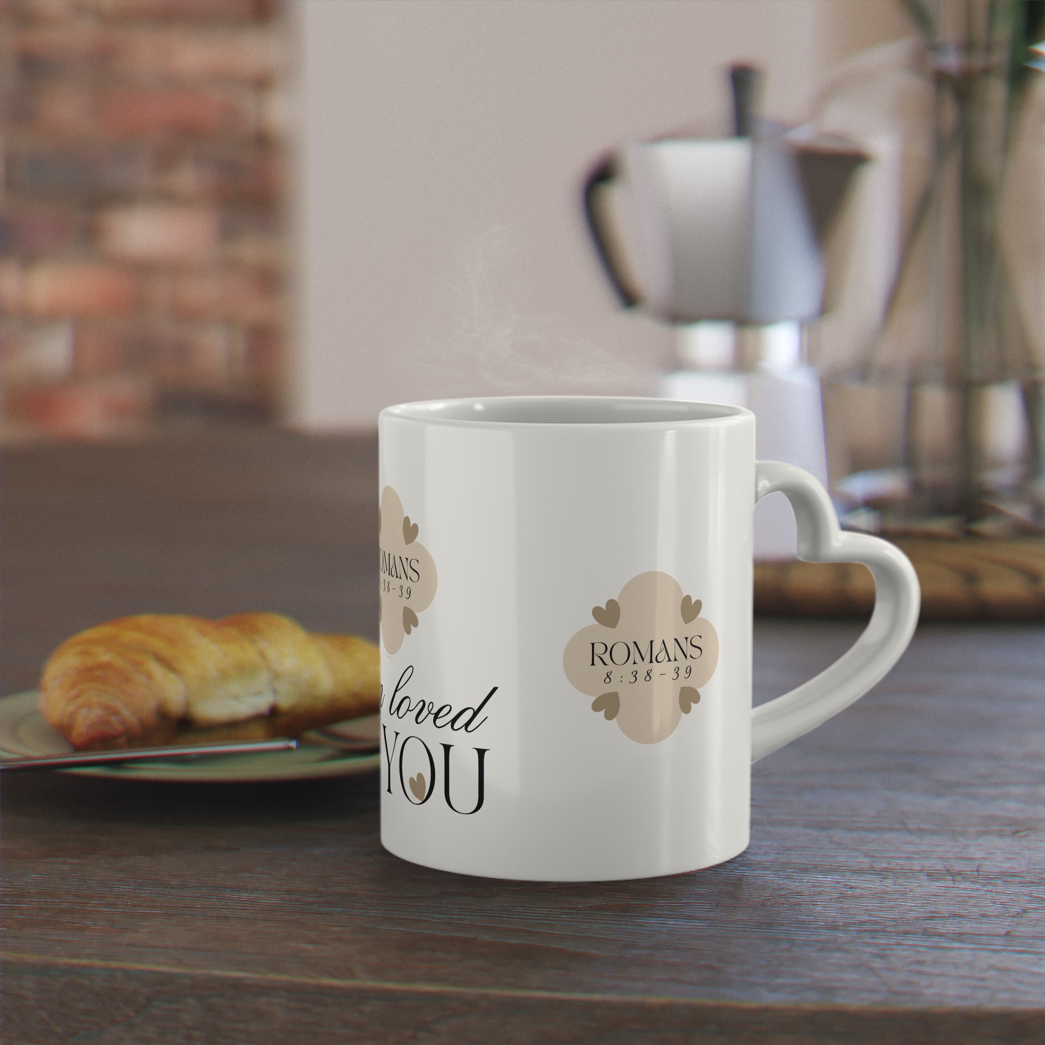 I Am Loved by You | Coffee Mug | Sandy Brown
