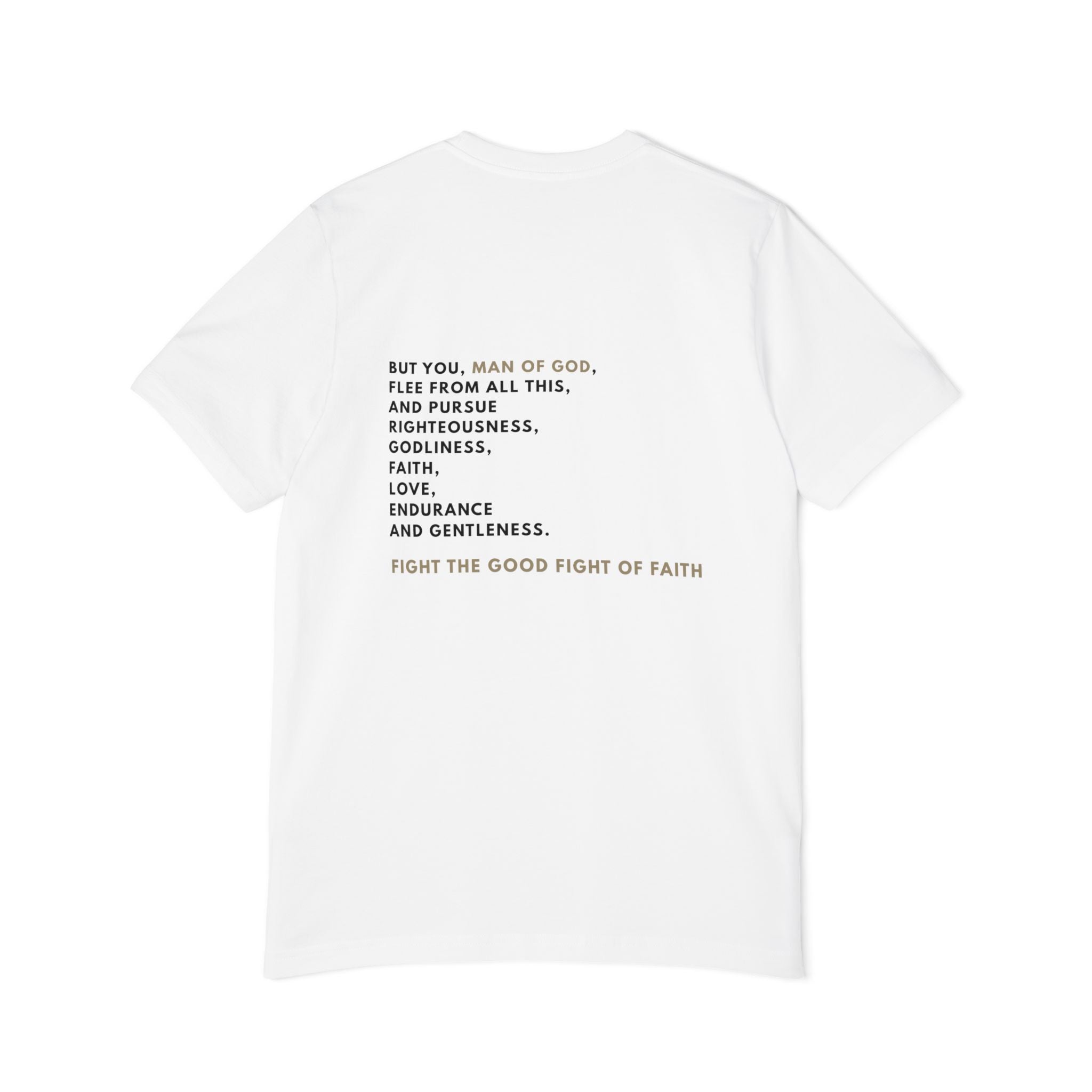 Keep the Faith | Mens White Tee