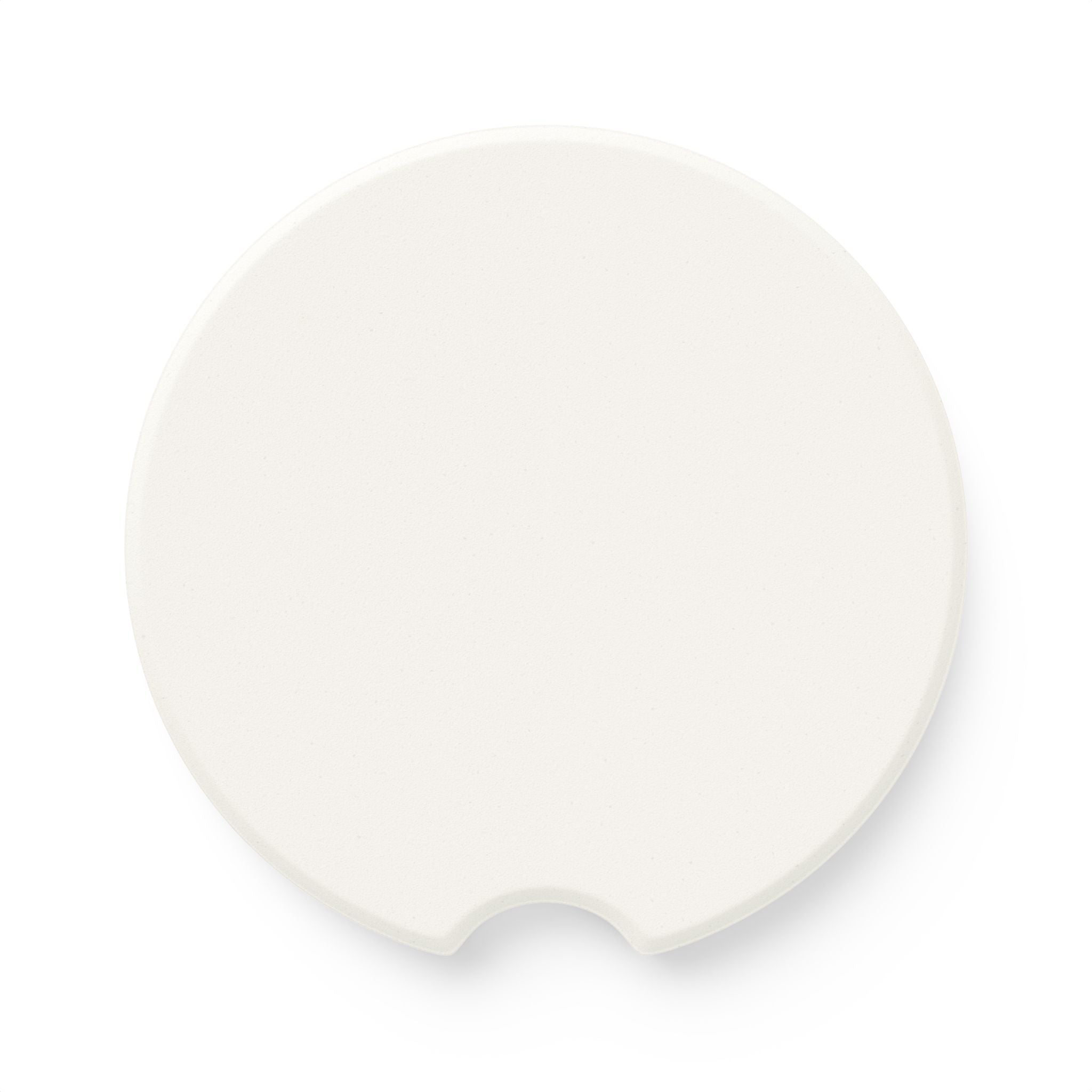Touch of Christ Crest | Soapstone Car Coaster - 2pk | Precious Pink