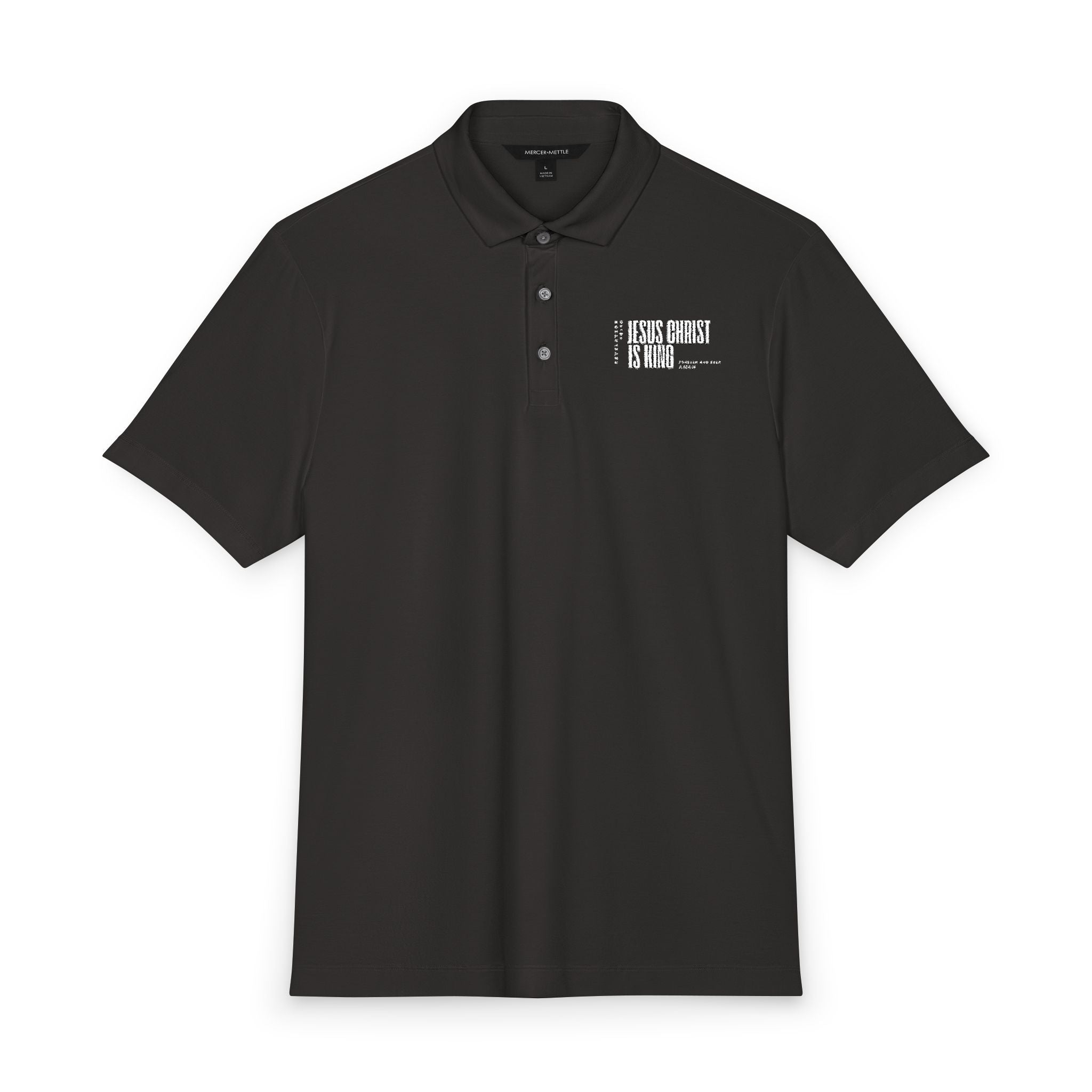 Jesus Is King | Mens Polo
