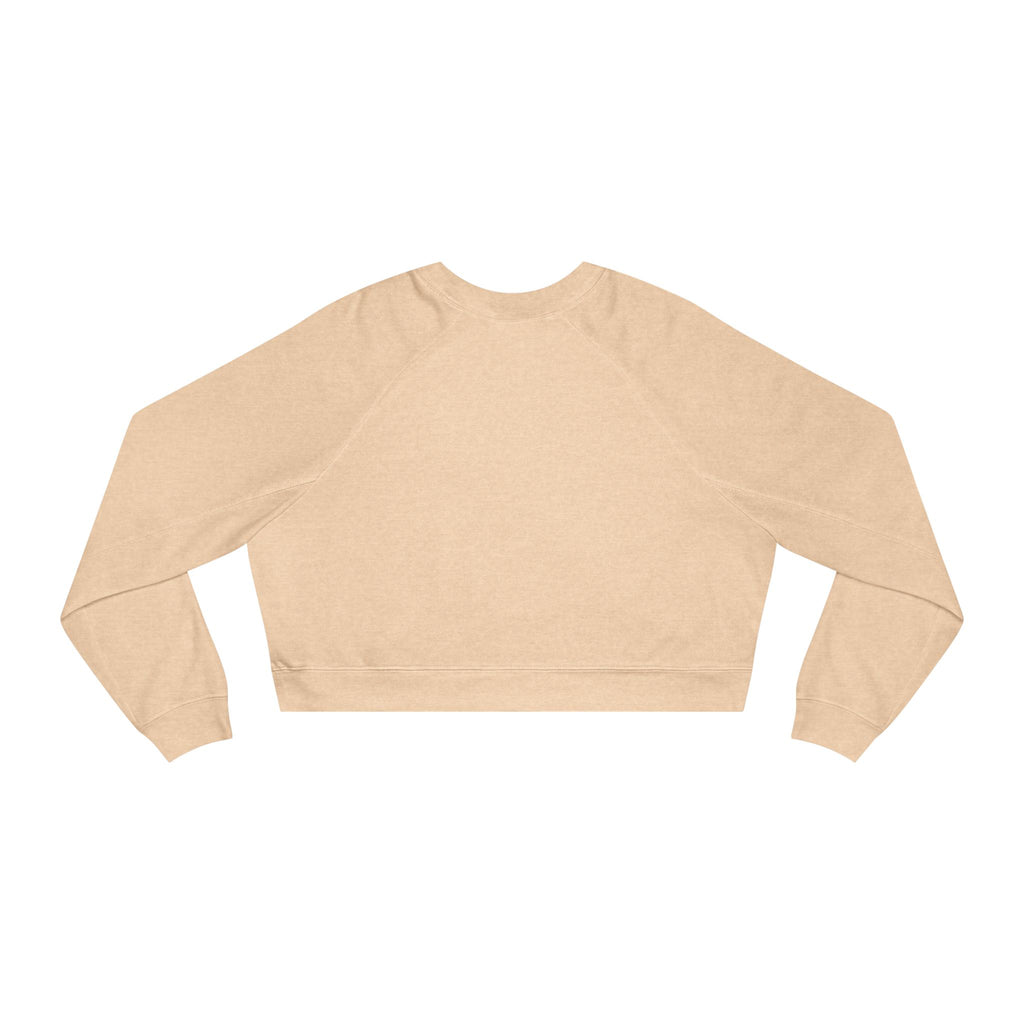 Touch of Christ | Cropped Fleece Pullover | Sand