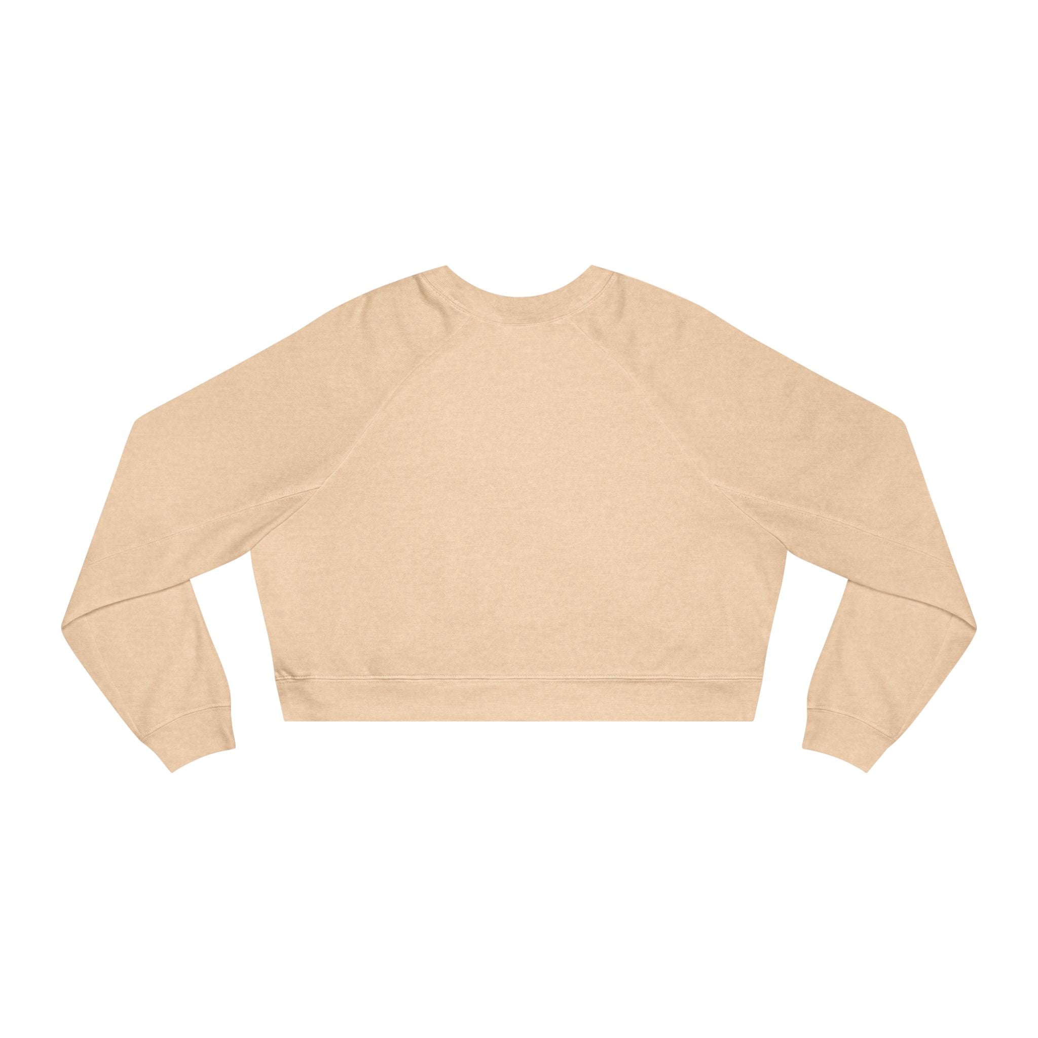 Touch of Christ | Cropped Fleece Pullover | Sand