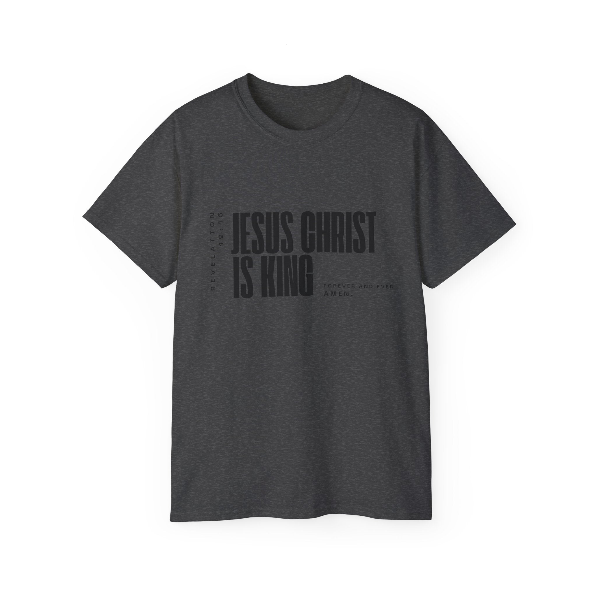 Jesus Is King | White Unisex Tee