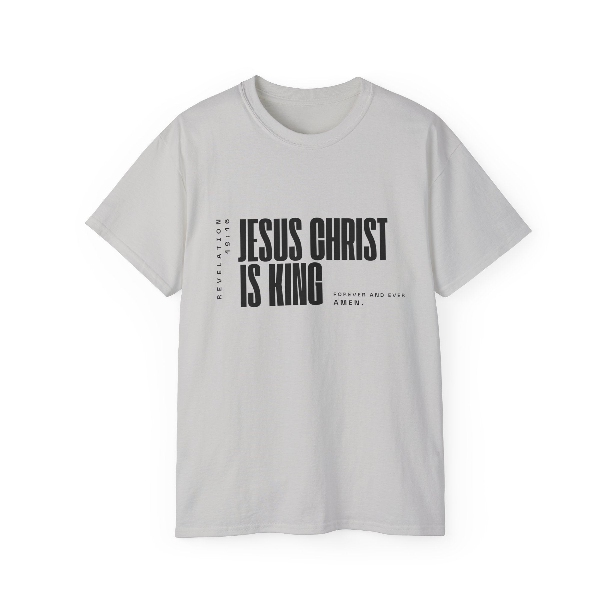 Jesus Is King | White Unisex Tee