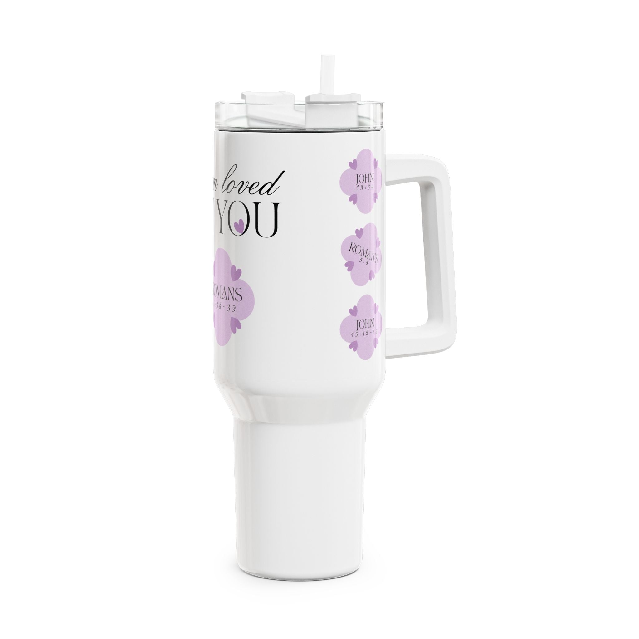 I Am Loved | Tumbler | At Peace Lavender, 40oz.