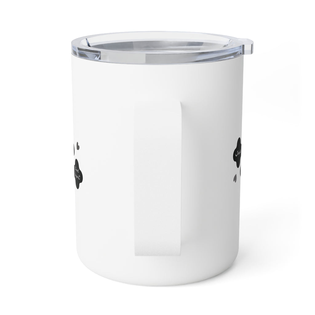 Philippians 4:8 | Insulated Mug, 10oz. | Pearl White