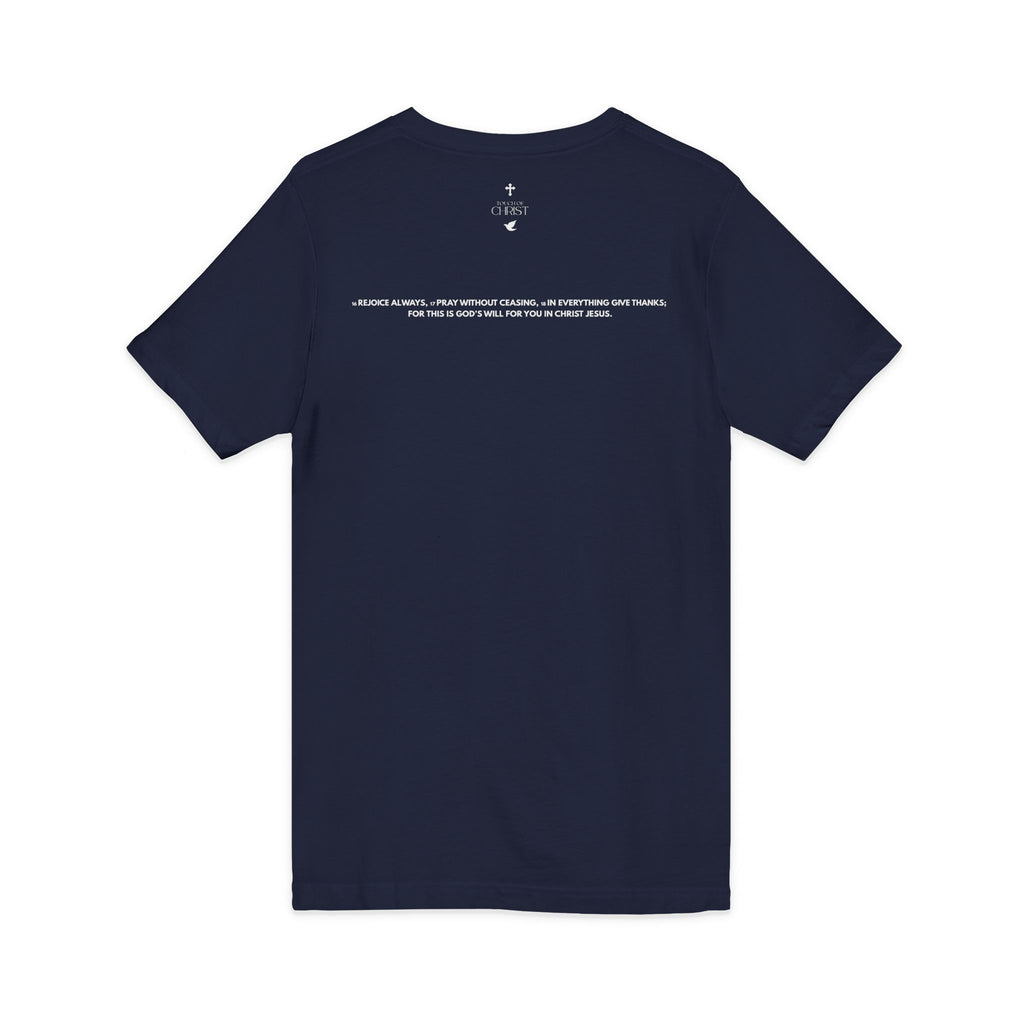 Keep Praying | Mens Tee - Bold Black | V Neck