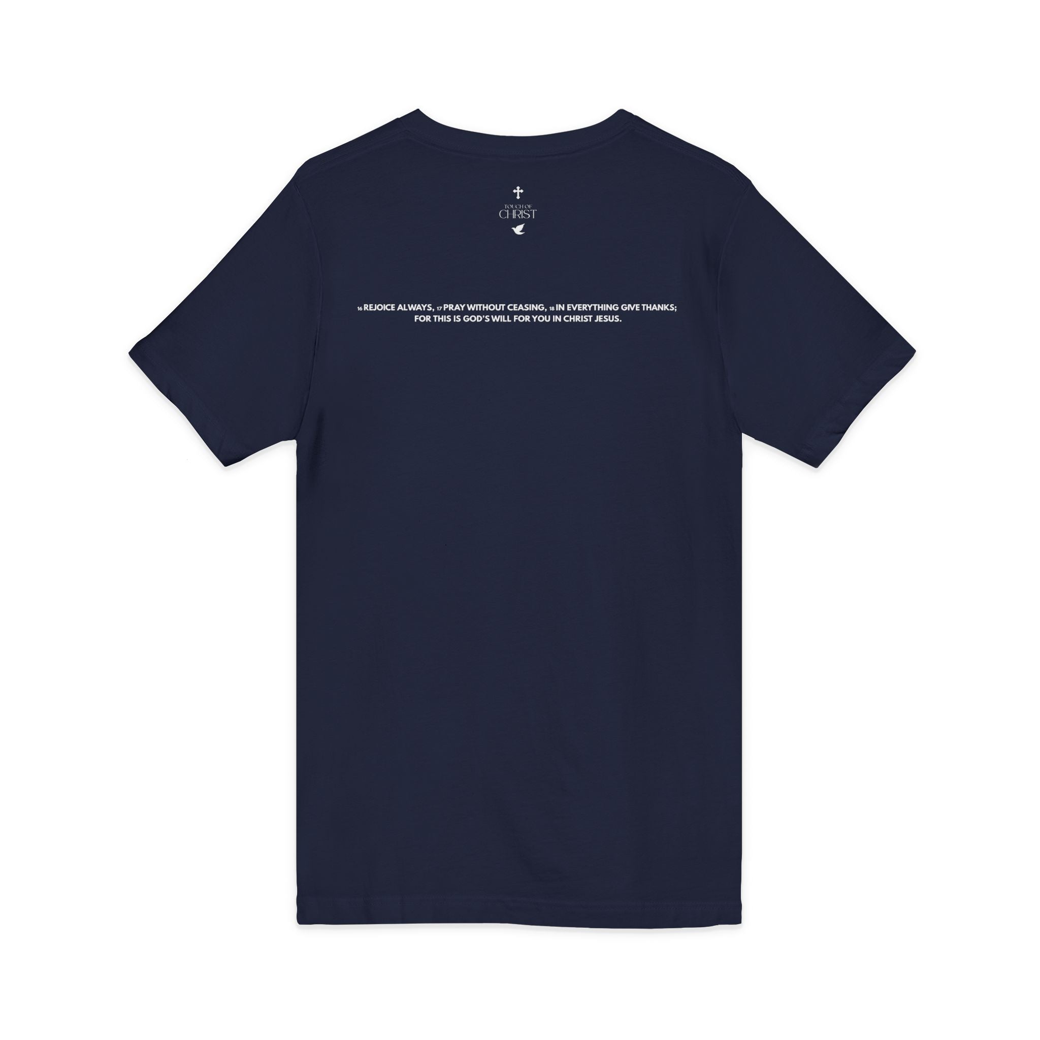 Keep Praying | Mens Tee - Bold Black | V Neck