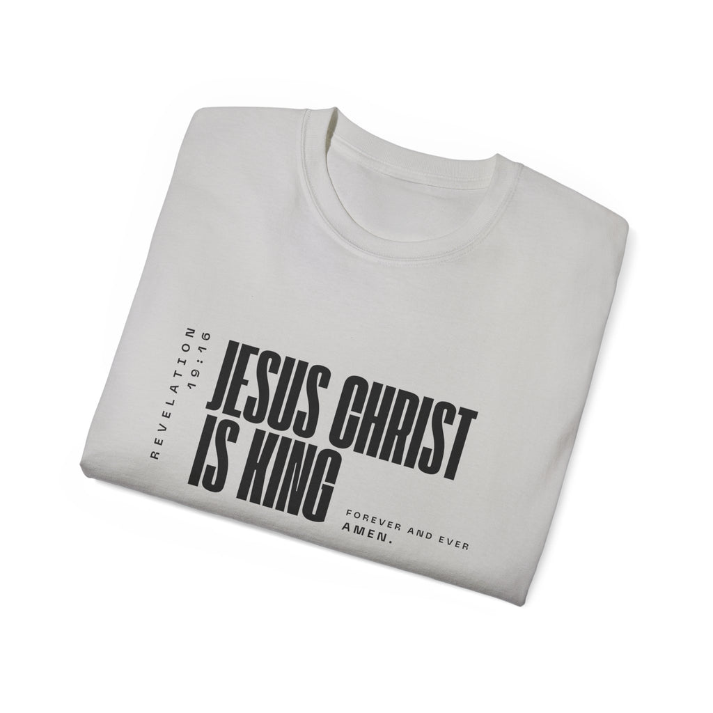 Jesus Is King | White Unisex Tee