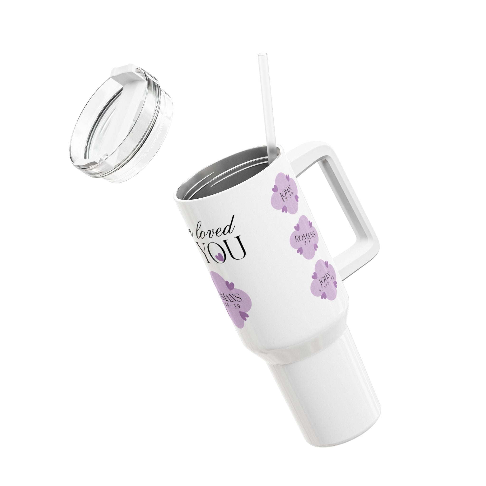 I Am Loved | Tumbler | At Peace Lavender, 40oz.