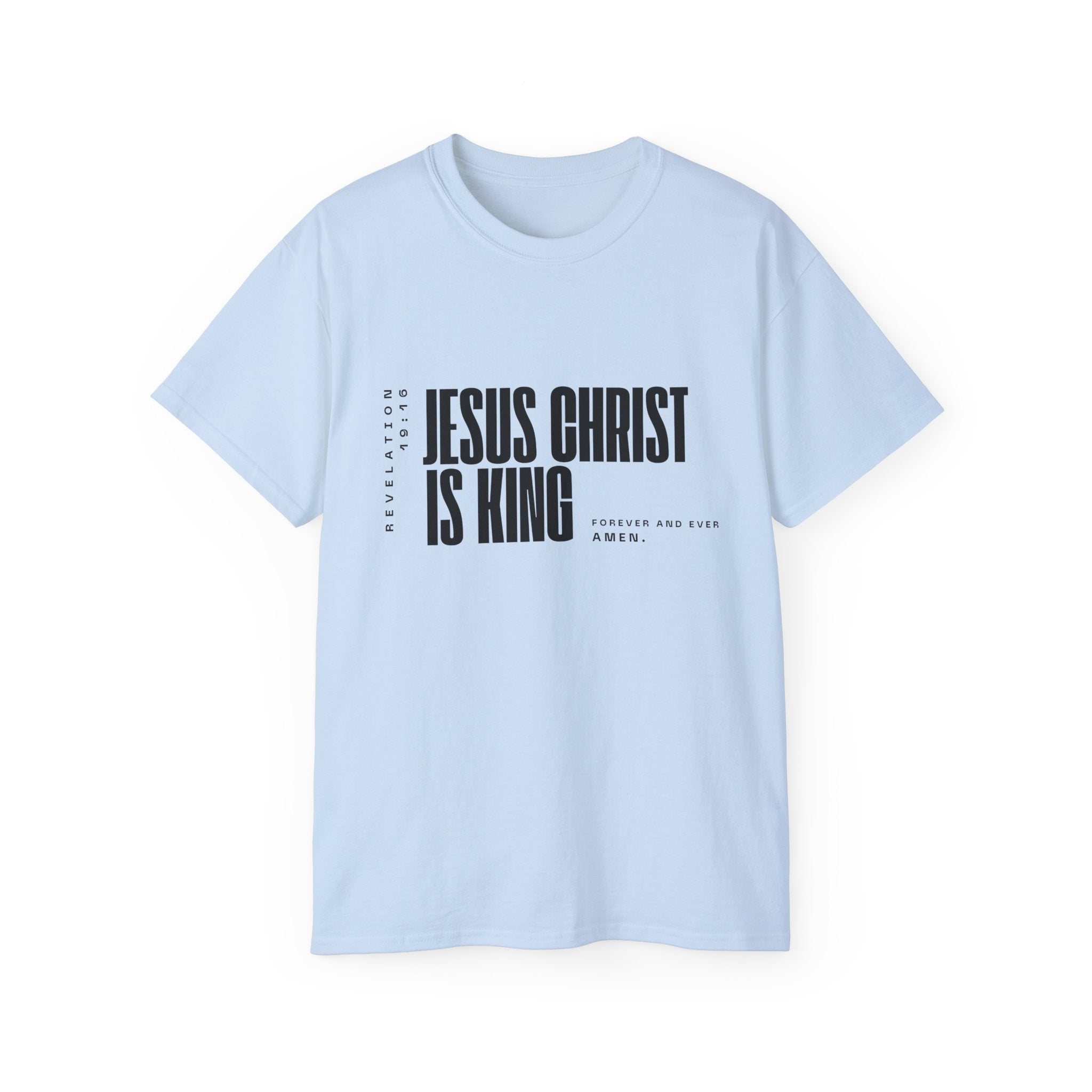 Jesus Is King | White Unisex Tee